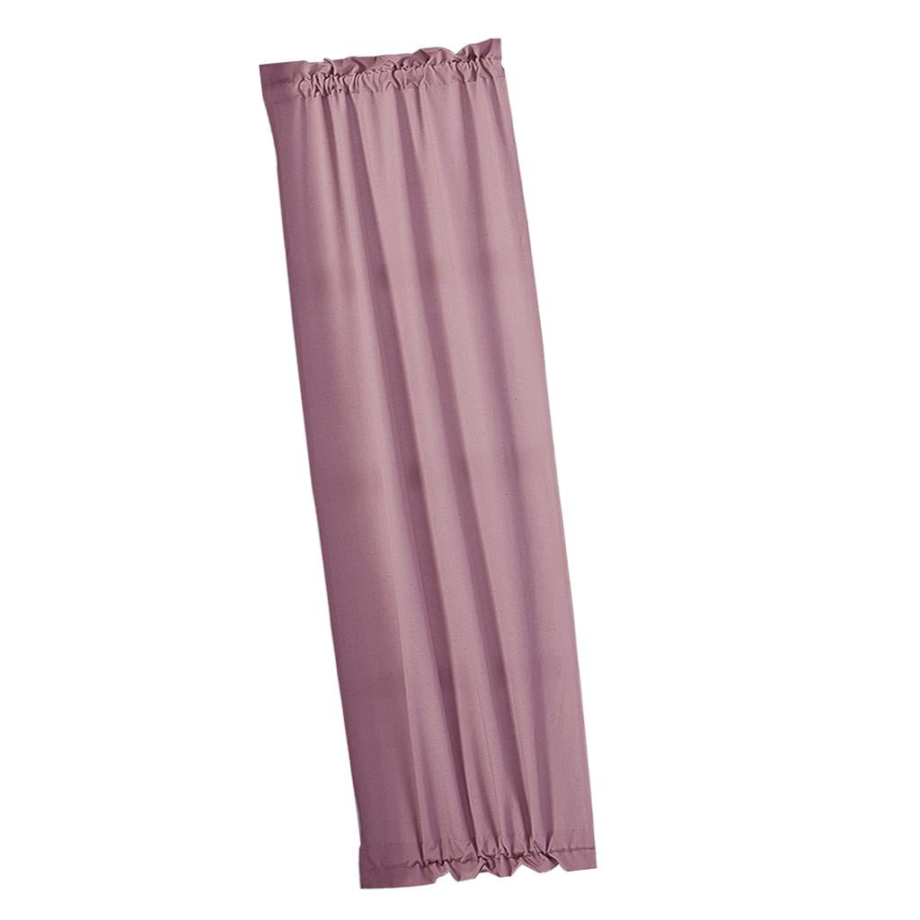 Living Room Kitchen Door Window Curtain Valance Drape Pink - 137x102cm