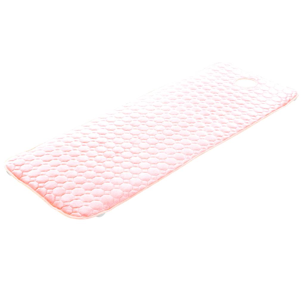 Non-slip Cosmetic Beauty Table Mattress Massage Bed Sheet Pink -75x190cm