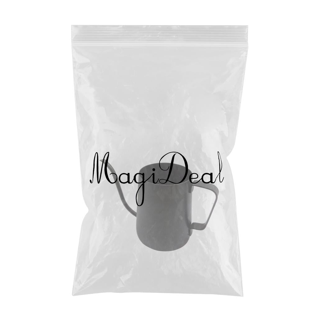 Stainless Steel Coffee Pot Gooseneck Coffee Kettle Tea Pot Black 350ml