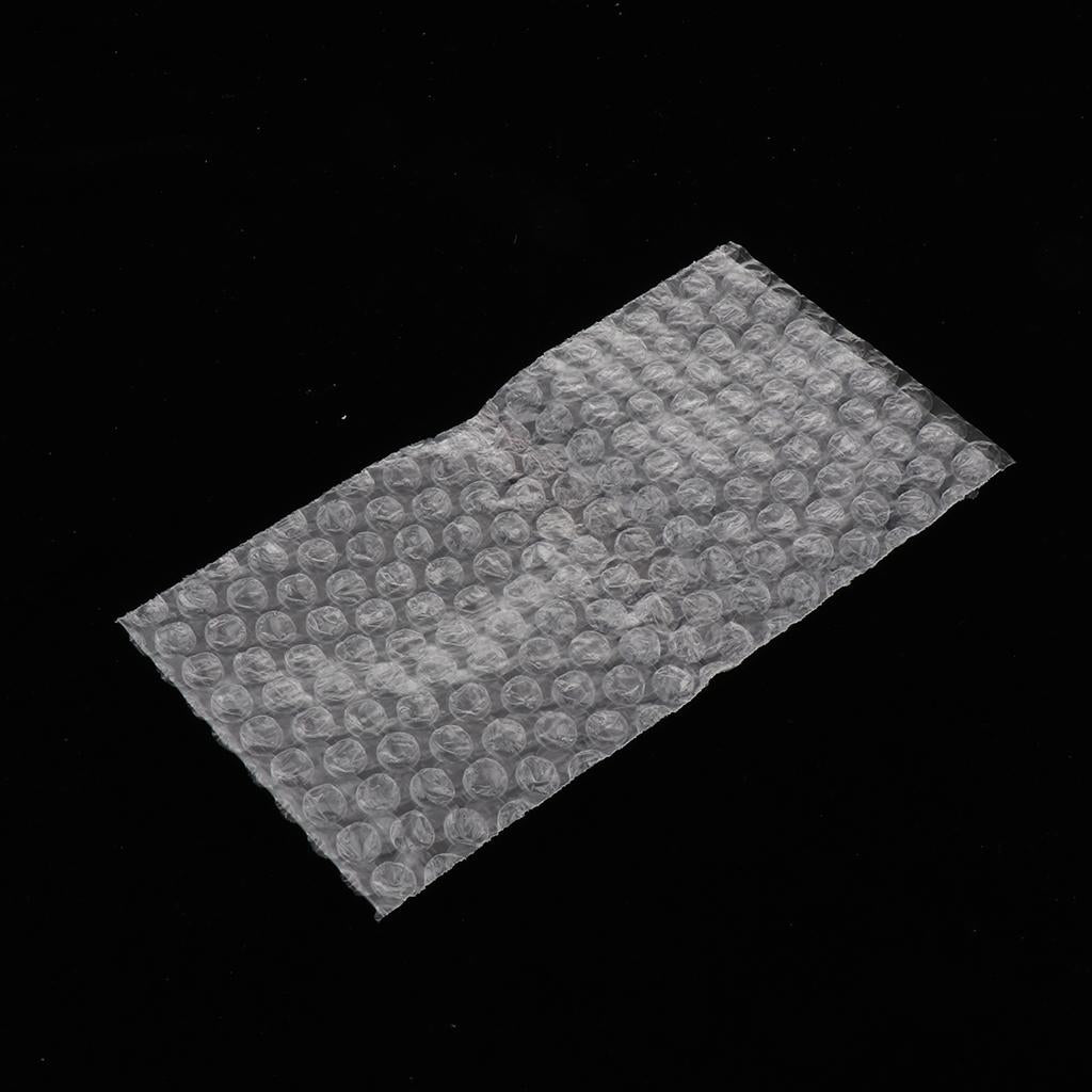 Pack of 50, Bubble Out Pouches Bags Wrap Cushioning Clear 13x25cm