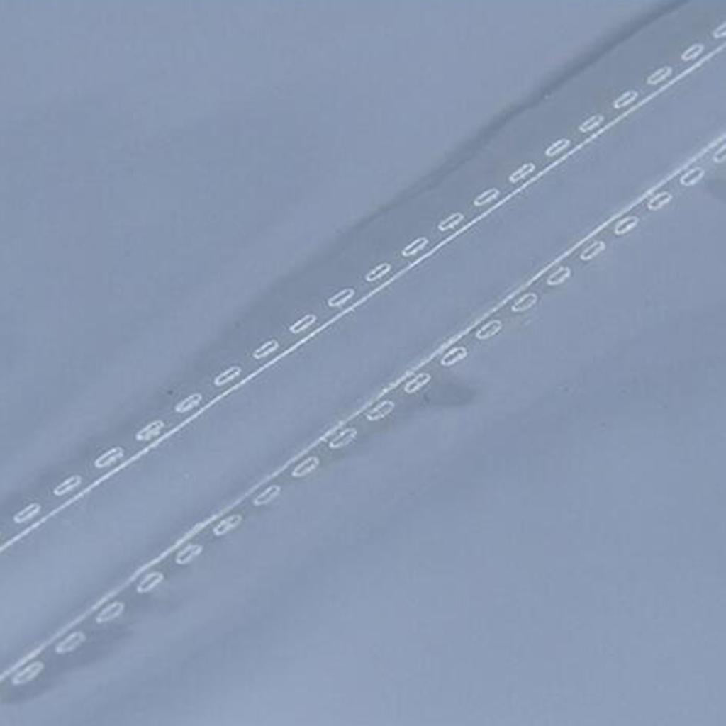 200pcs Transparent Opp Bag Plastic Bags Self Adhesive Seal 6x8cm