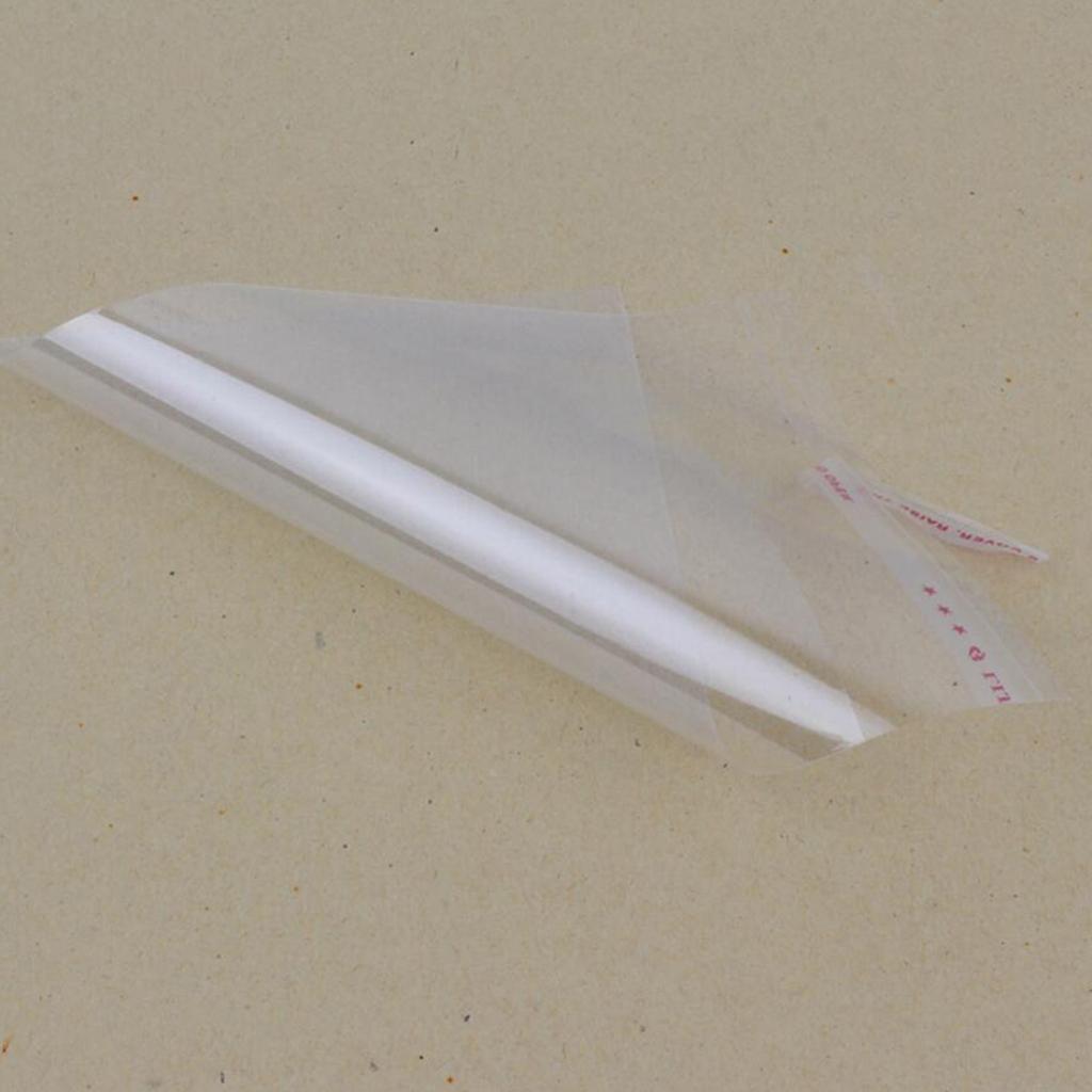 100pcs Transparent Opp Bag Plastic Bags Self Adhesive Seal 30x40cm