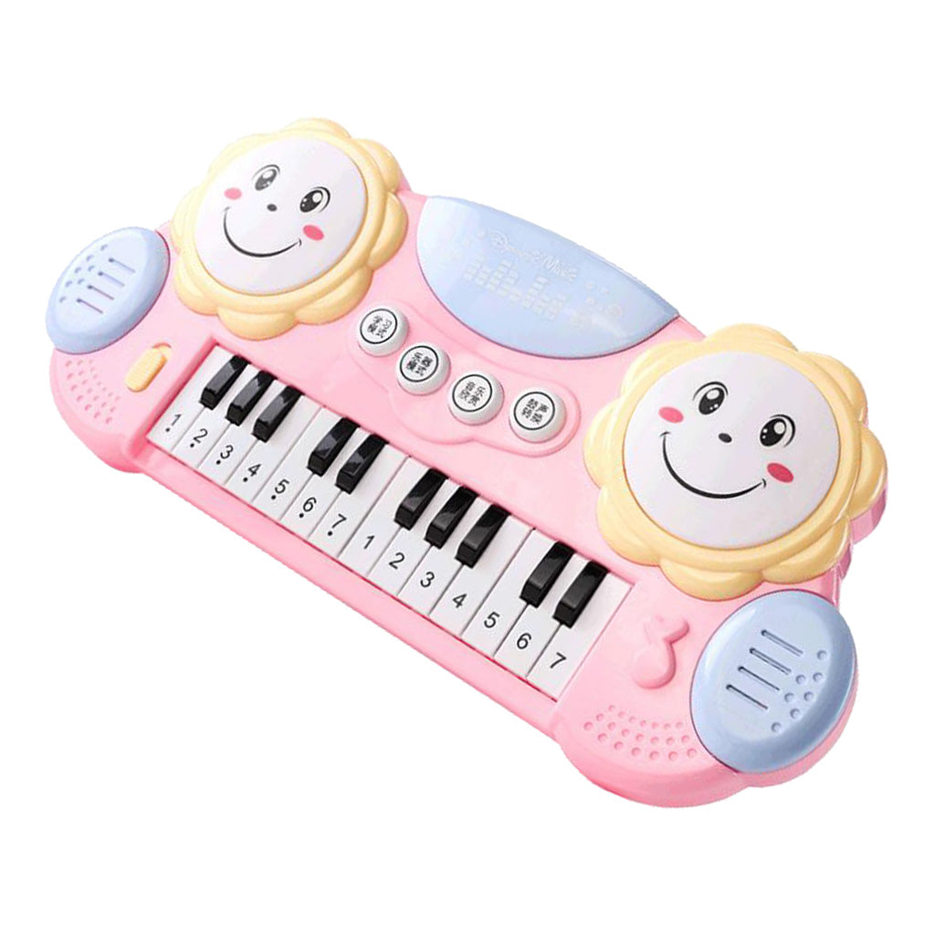 Electronic Keyboard Piano Music Toy Kids Early Development Pink-Updated Type