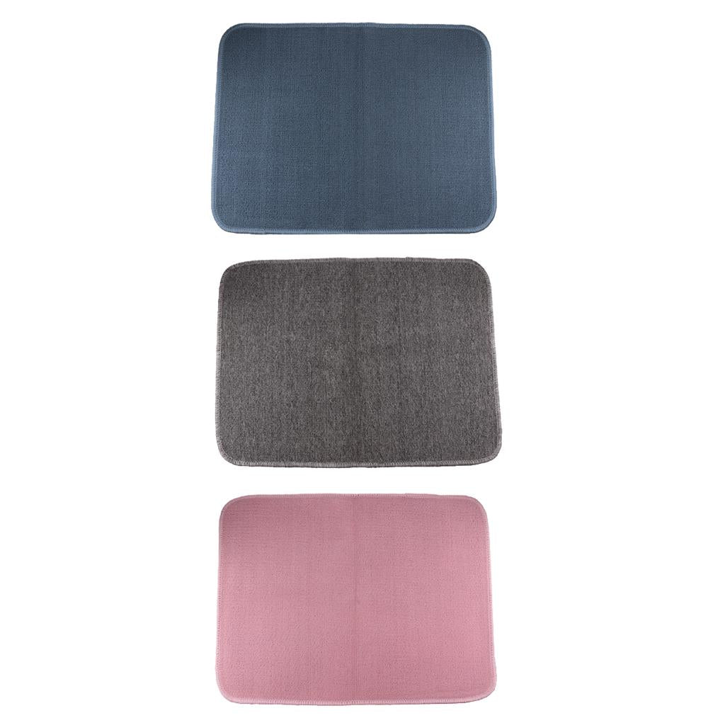 Montessori Materials Working Rug Children Playing Mat 80x60cm Blue