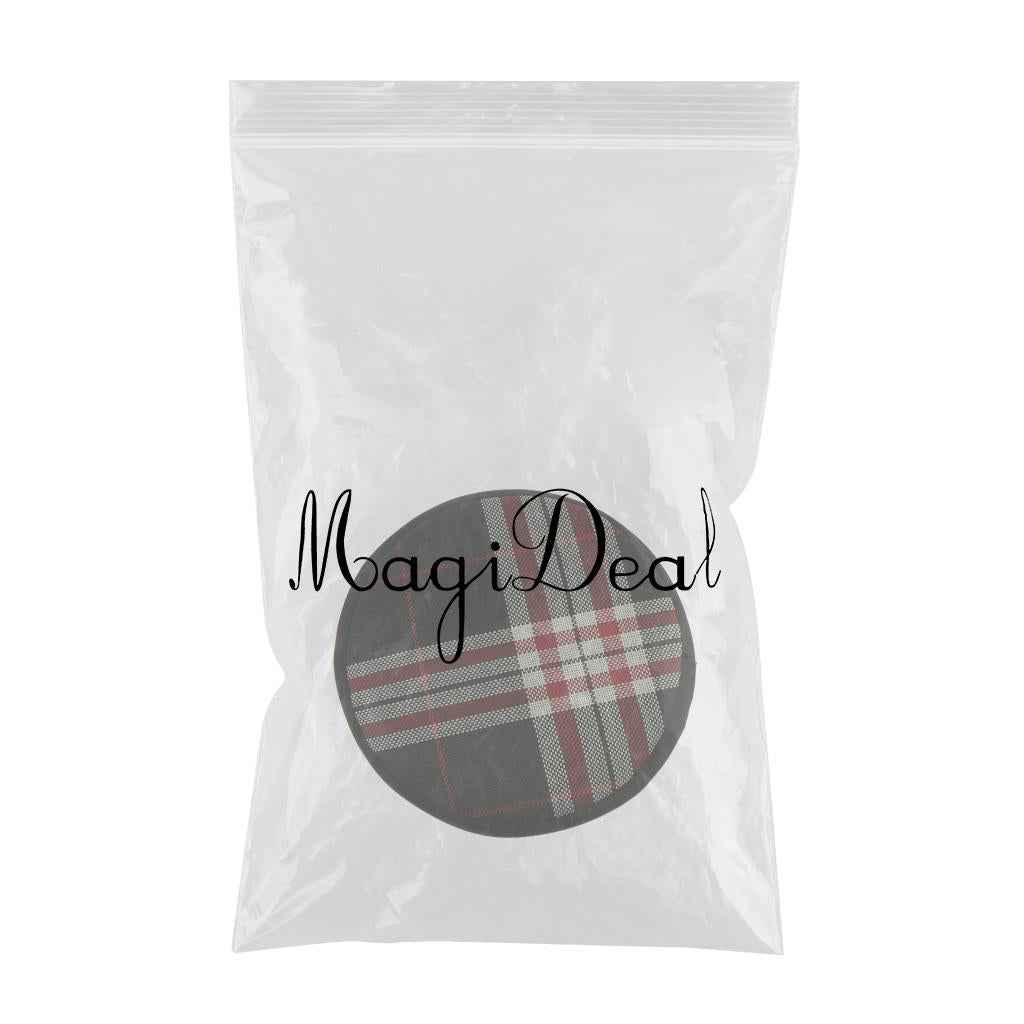 Cotton Stripe Office Home Chair Cushion Dining Chair Pads Round 25cm