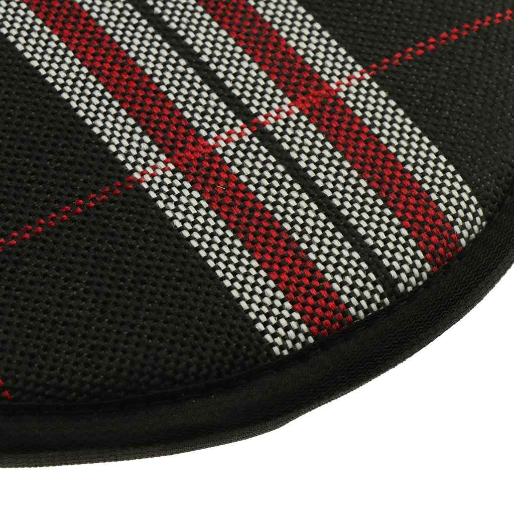 Cotton Stripe Office Home Chair Cushion Dining Chair Pads Round 25cm