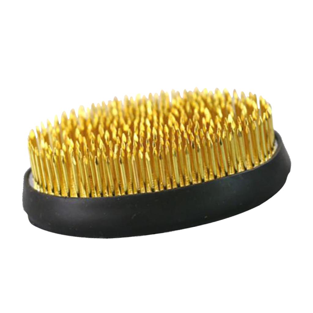 Round Ikebana Kenzan Flower Frog Rubber Base 8cm
