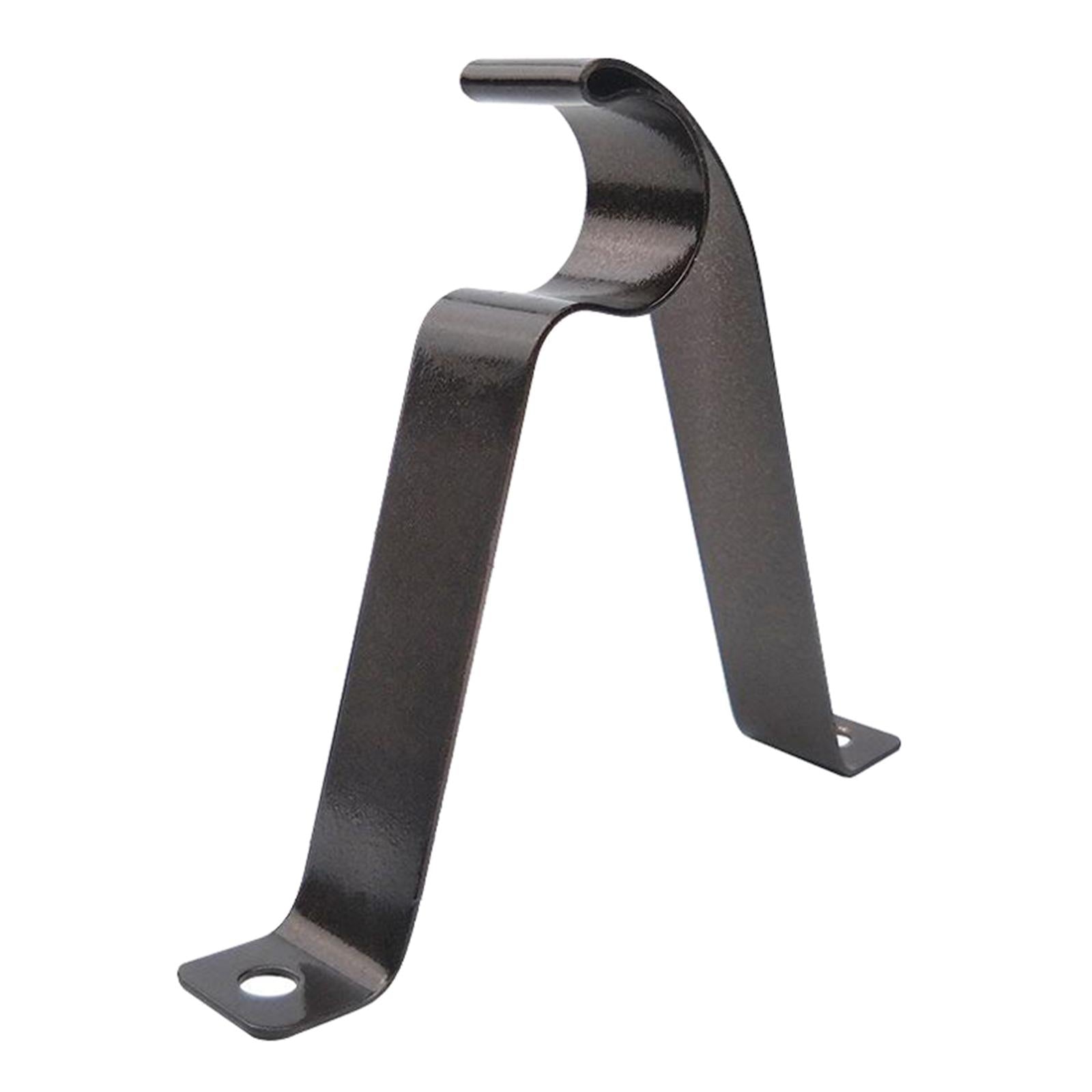 4xAdjustable 19-25mm Curtain Rod Brackets Window Blind Rod Holders Home Decor 22mm brown