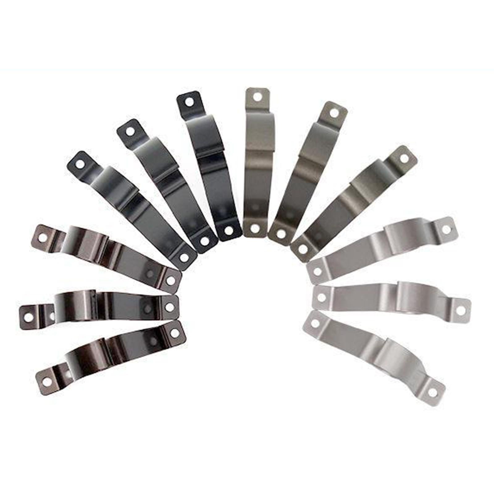 4xAdjustable 19-25mm Curtain Rod Brackets Window Blind Rod Holders Home Decor 22mm brown