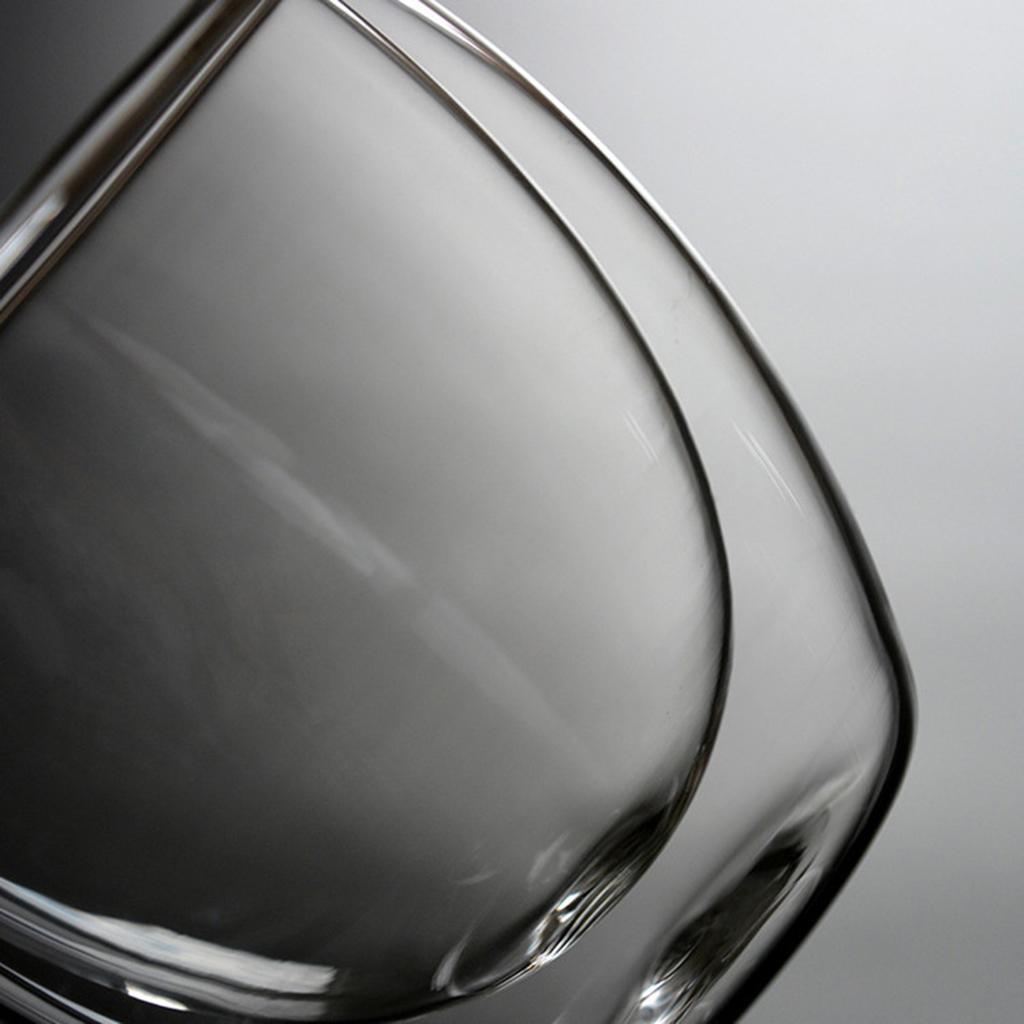 Clear Glass Milk Cup Tea Cup Coffee Cup Creative Double Layer Coffee Cups