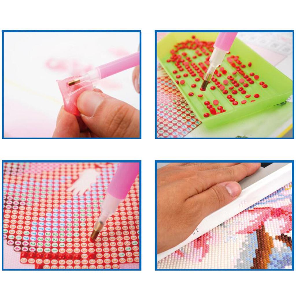 DIY Handcraft Diamond Painting Round Crystal Elk Embroidery Decor 70x100cm