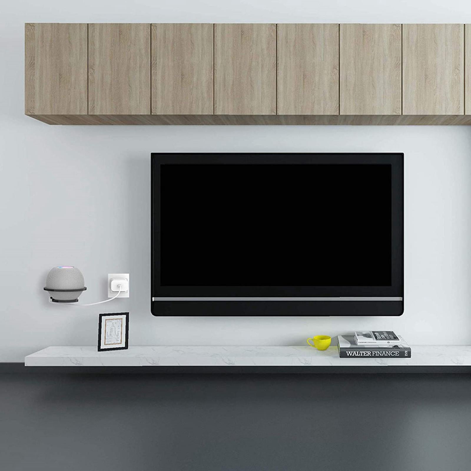 Acrylic Office Speaker Wall Mount Stand Holder for Wall Hanging Wall Stand black