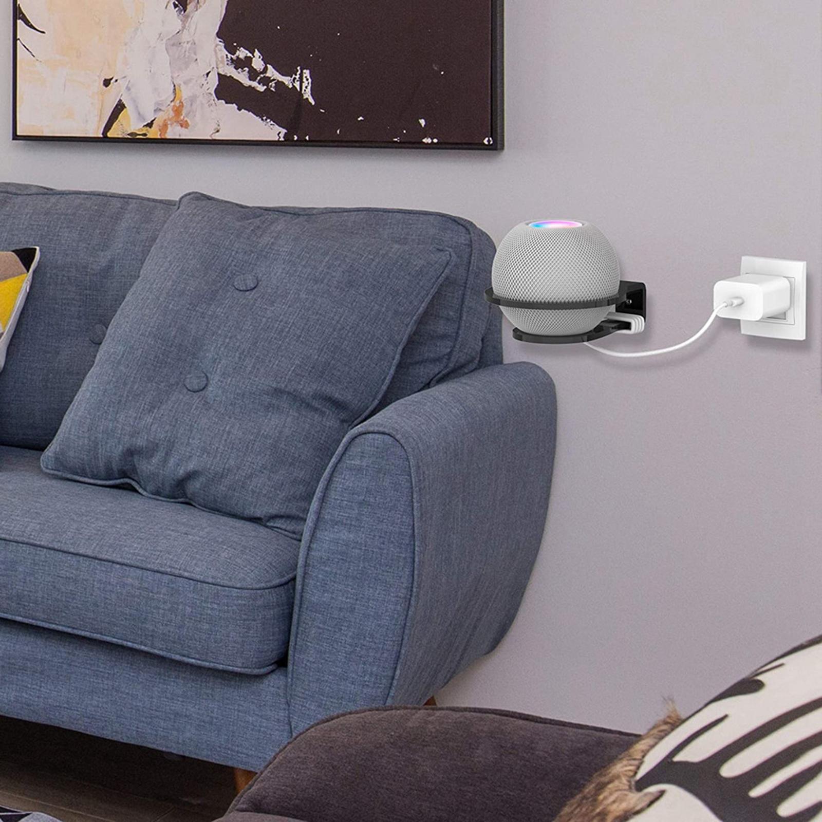 Acrylic Office Speaker Wall Mount Stand Holder for Wall Hanging Wall Stand black