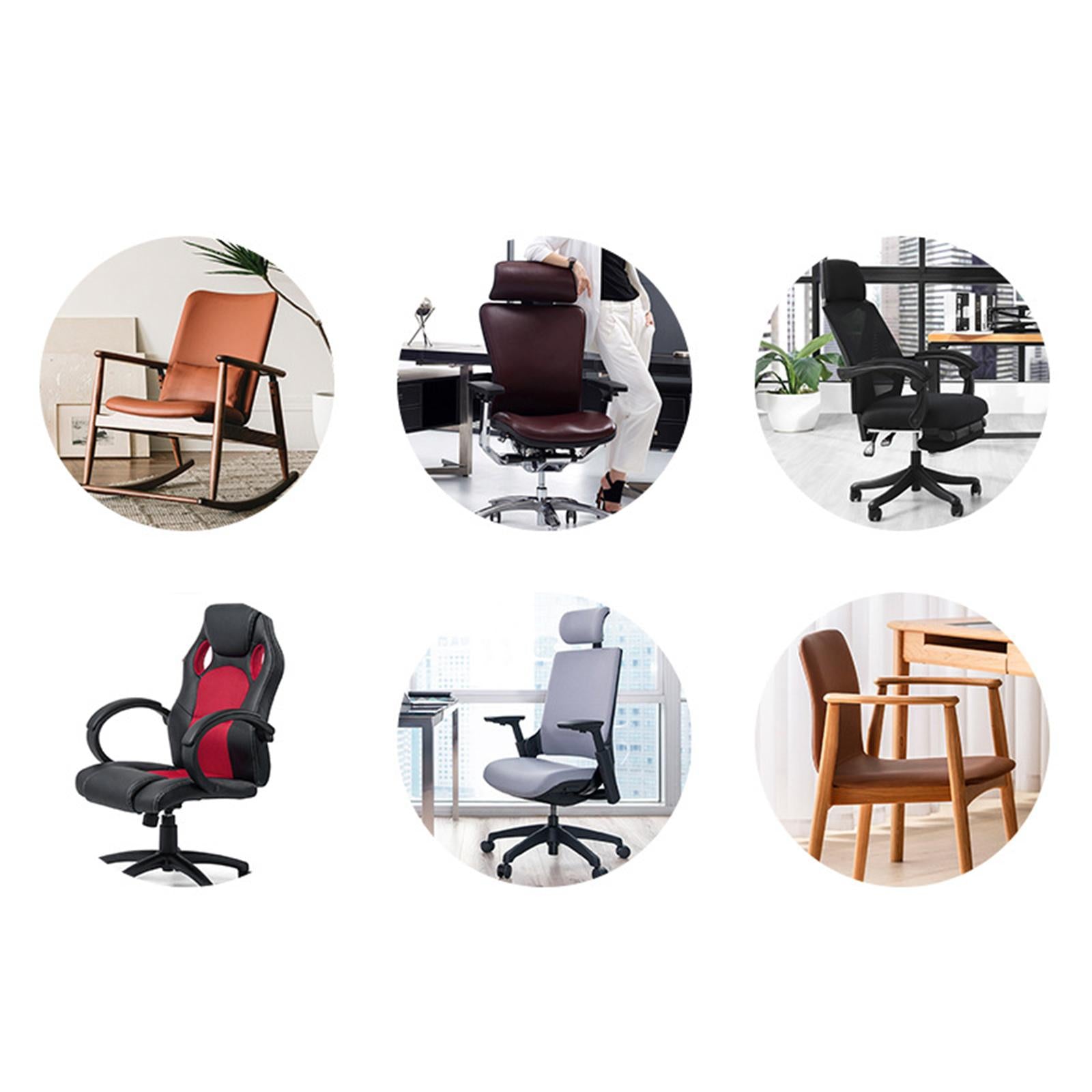 Comfy Memory Foam Chair Armrest Pads Elbow with Removable Zip Cover