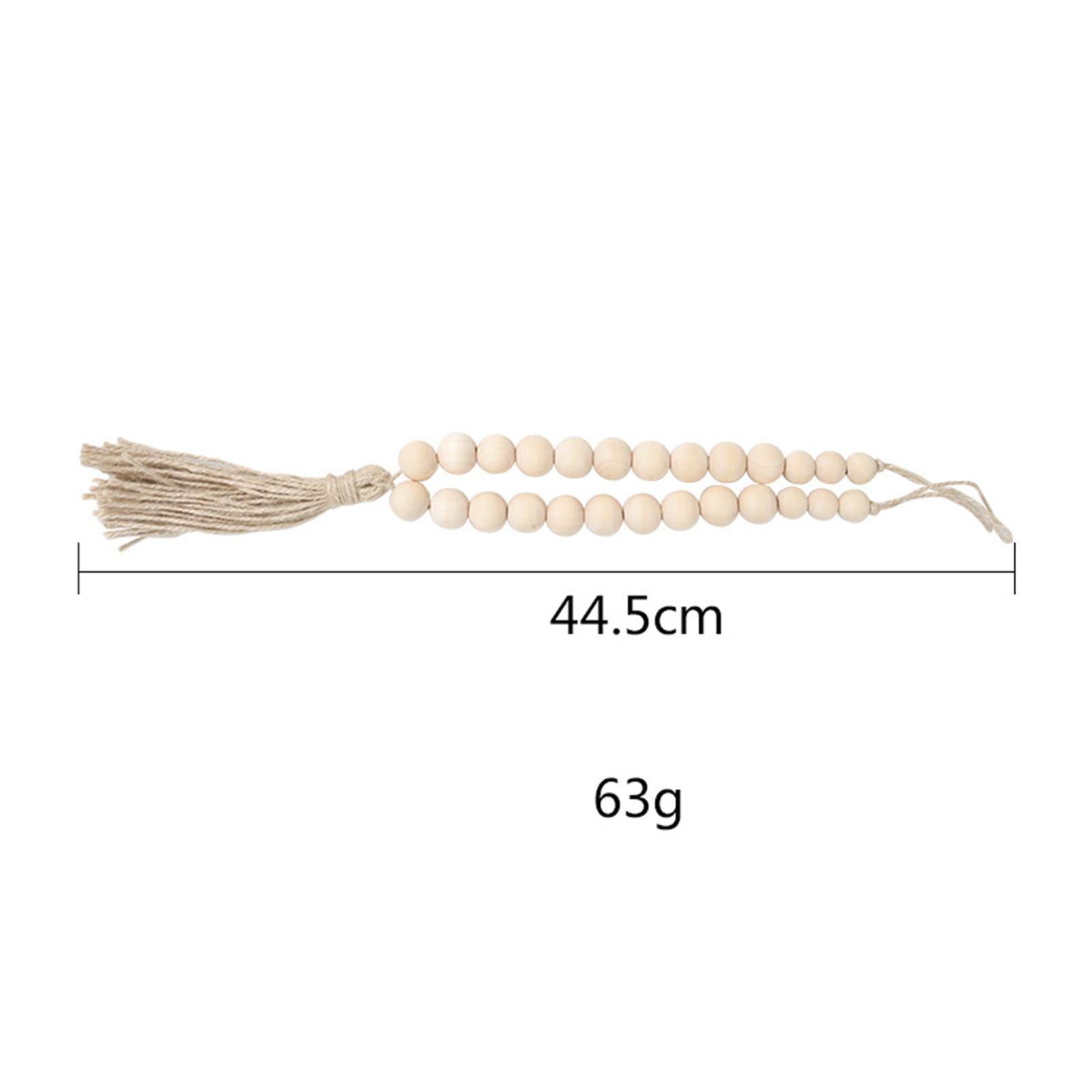 Curtain Tieback Natural Wood Bead Curtain Ties Window Treatment Syle3