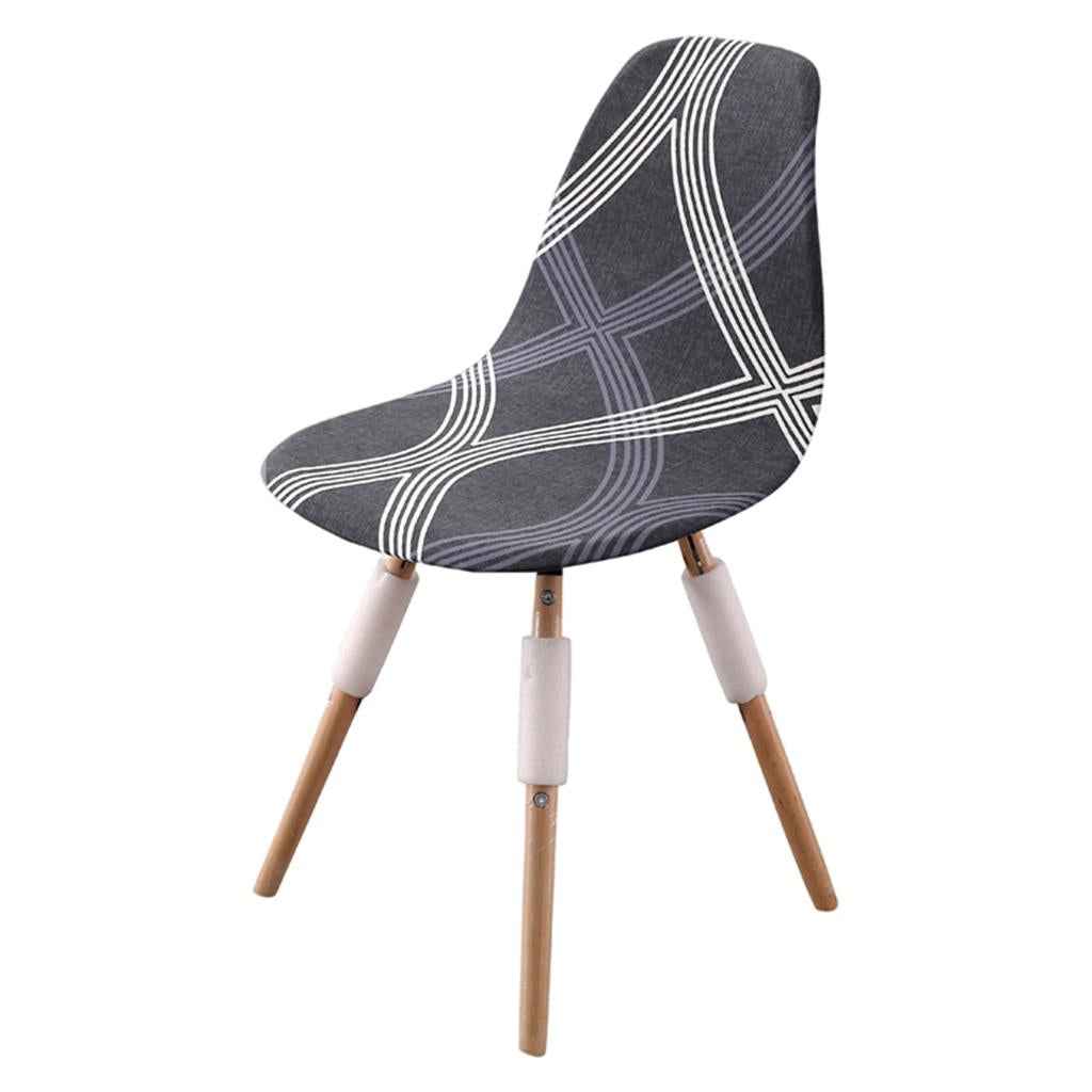 Stretch Shell Chair Seat Cover Banquet Home Hotel Dining Room Soft Slipcover color 2