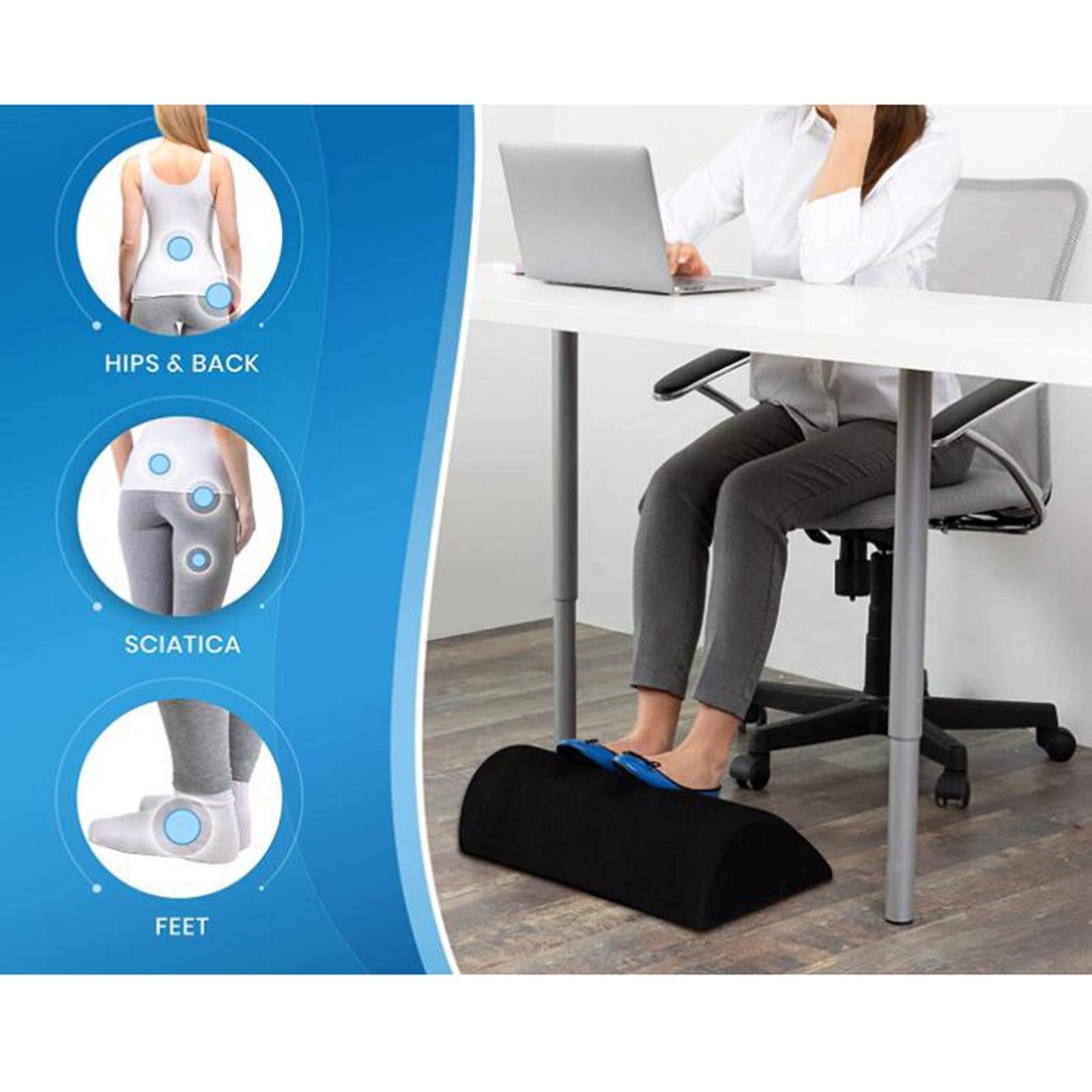 Comfort Office Foot Rest Work Home Lumbar Leg Pillow Leg Footstool Cushion