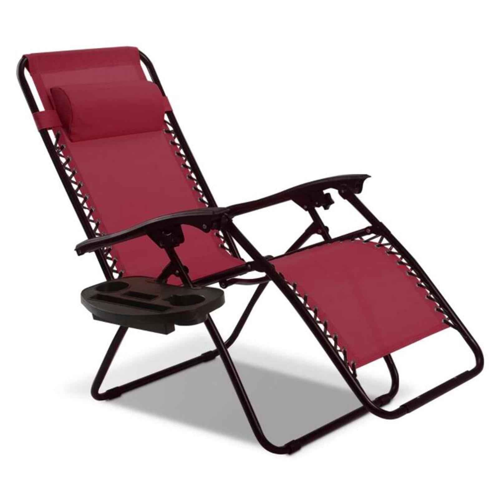Fabric Cloth for Zero Gravity Chair Folding Sling Chair Wine Red