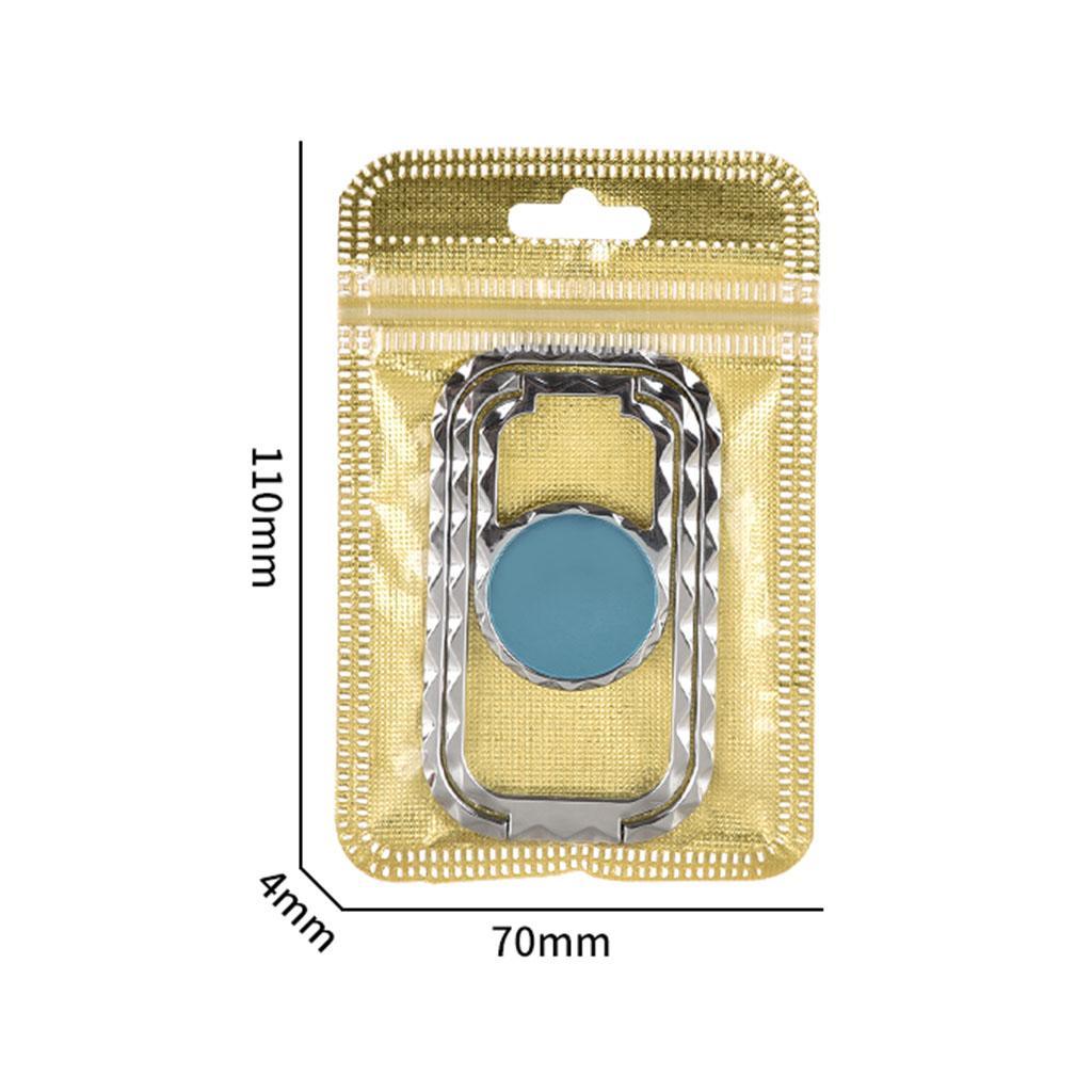 Adjustable Multi- Angle Smartphone Phone Ring Holder Kickstand Silver
