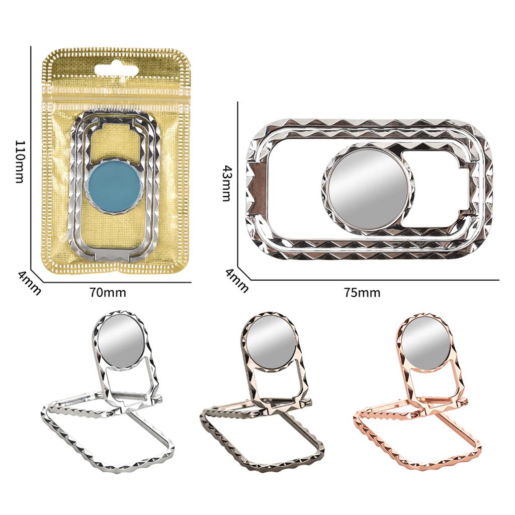 Adjustable Multi- Angle Smartphone Phone Ring Holder Kickstand Rose Gold