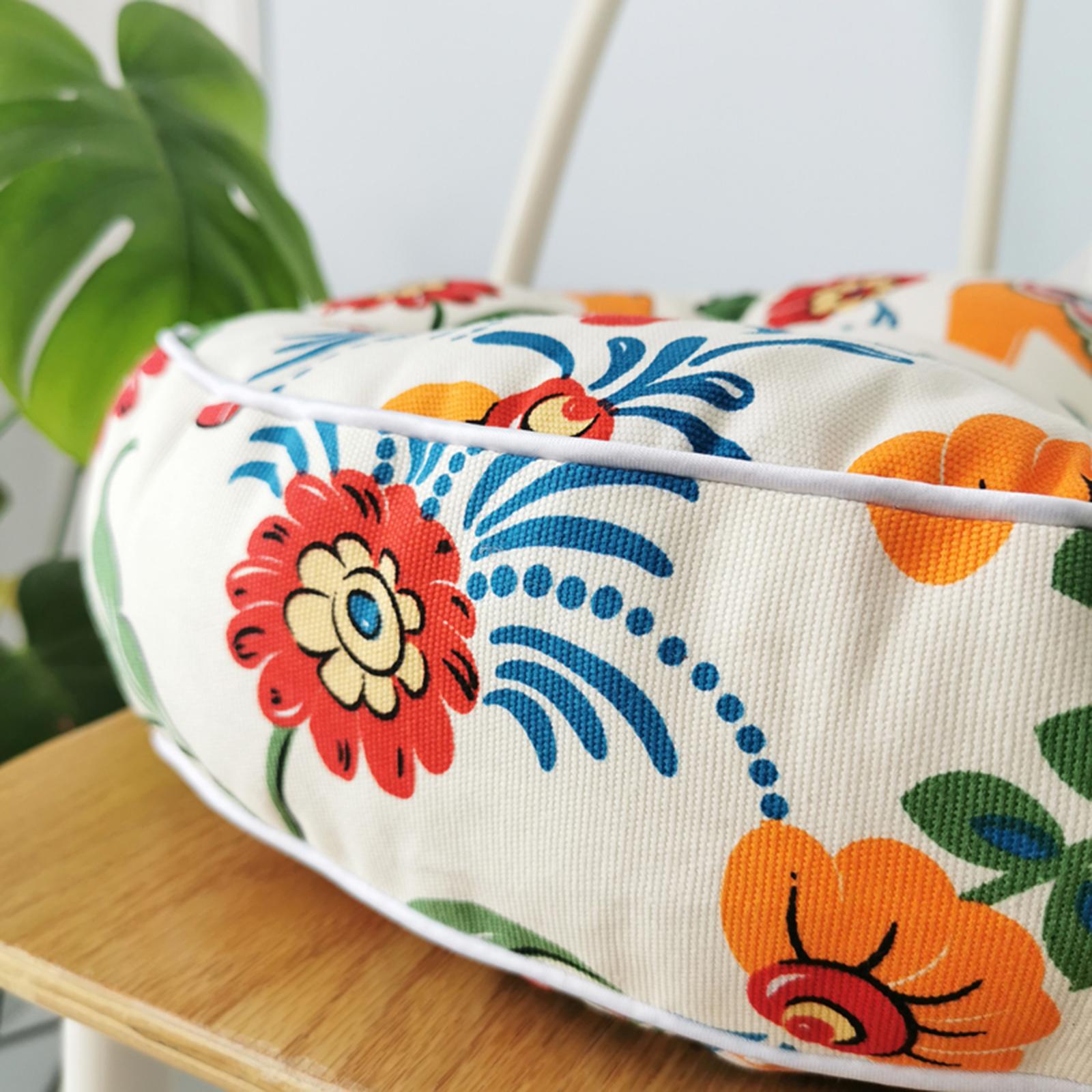 Chair Seat Cushion Pads Kitchen Dining Room Home Non-Slip A Round