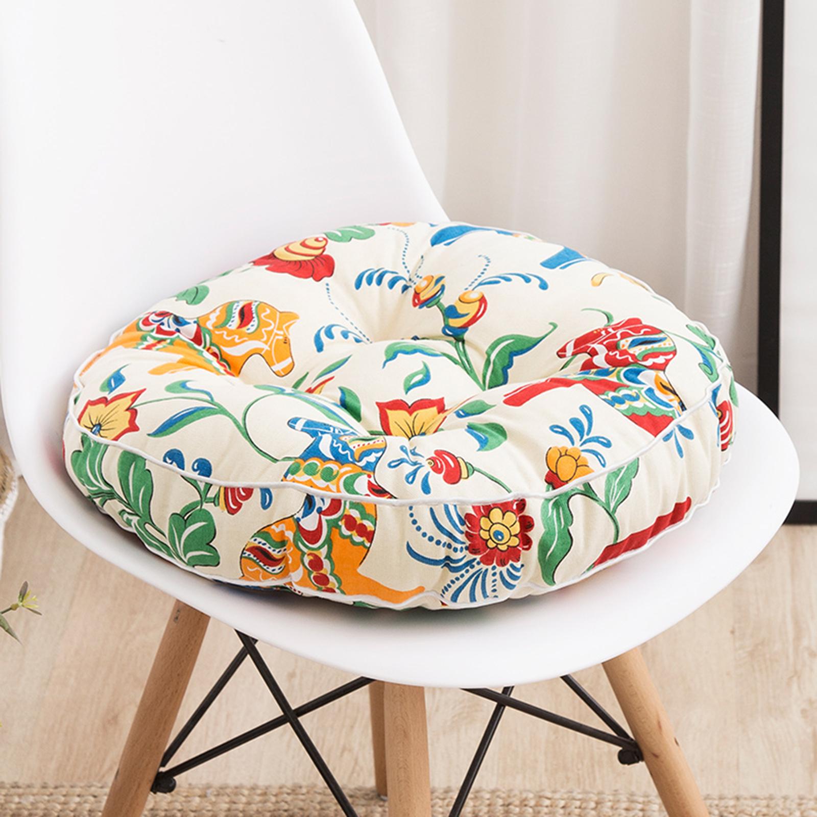 Chair Seat Cushion Pads Kitchen Dining Room Home Non-Slip A Round
