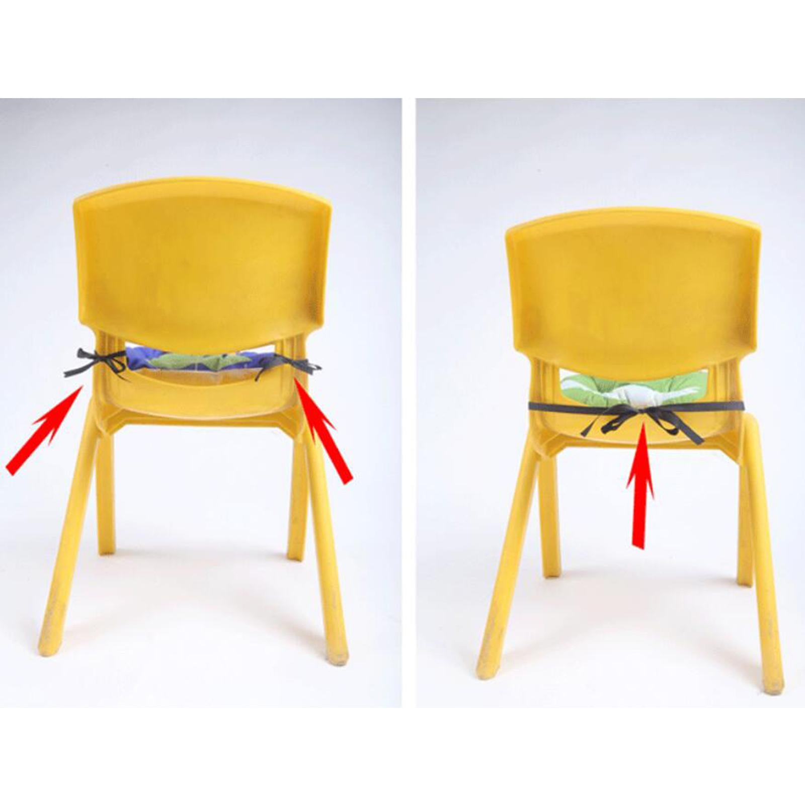 Cartoon Chair Cushion Decor Thickened Non-Slip Soft Stool Pad for Office Boy 11.81x11.81in Pig