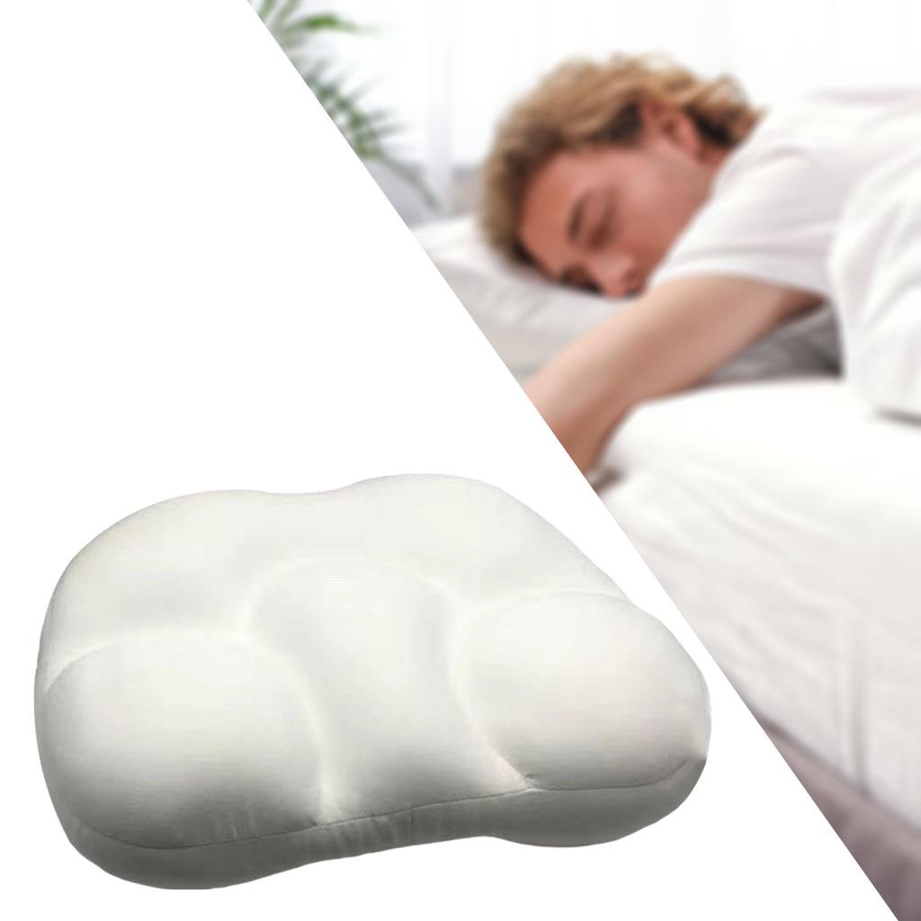 All-Round Sleep Pillow 3D Memory Foam Neck Support Pillow White