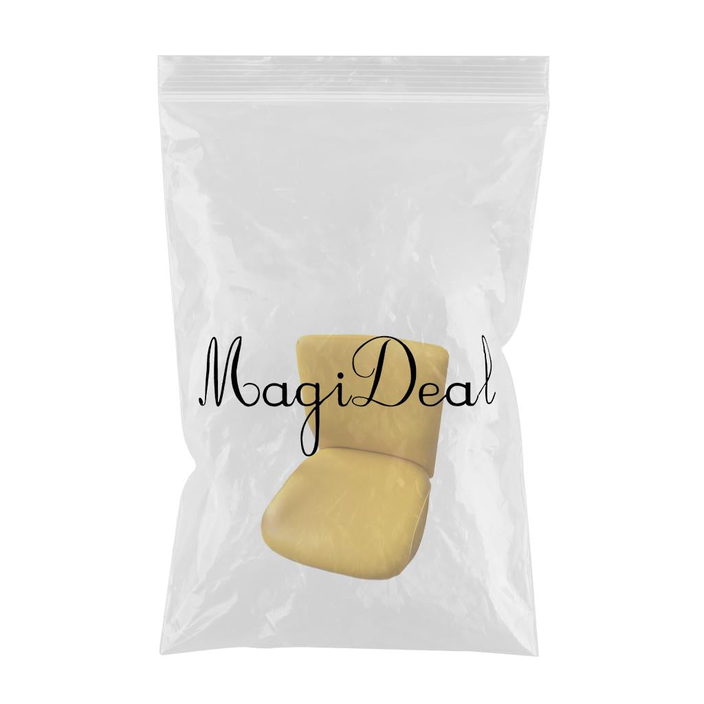 Computer Chair Covers Dustproof Rotating Chair Slipcovers Yellow