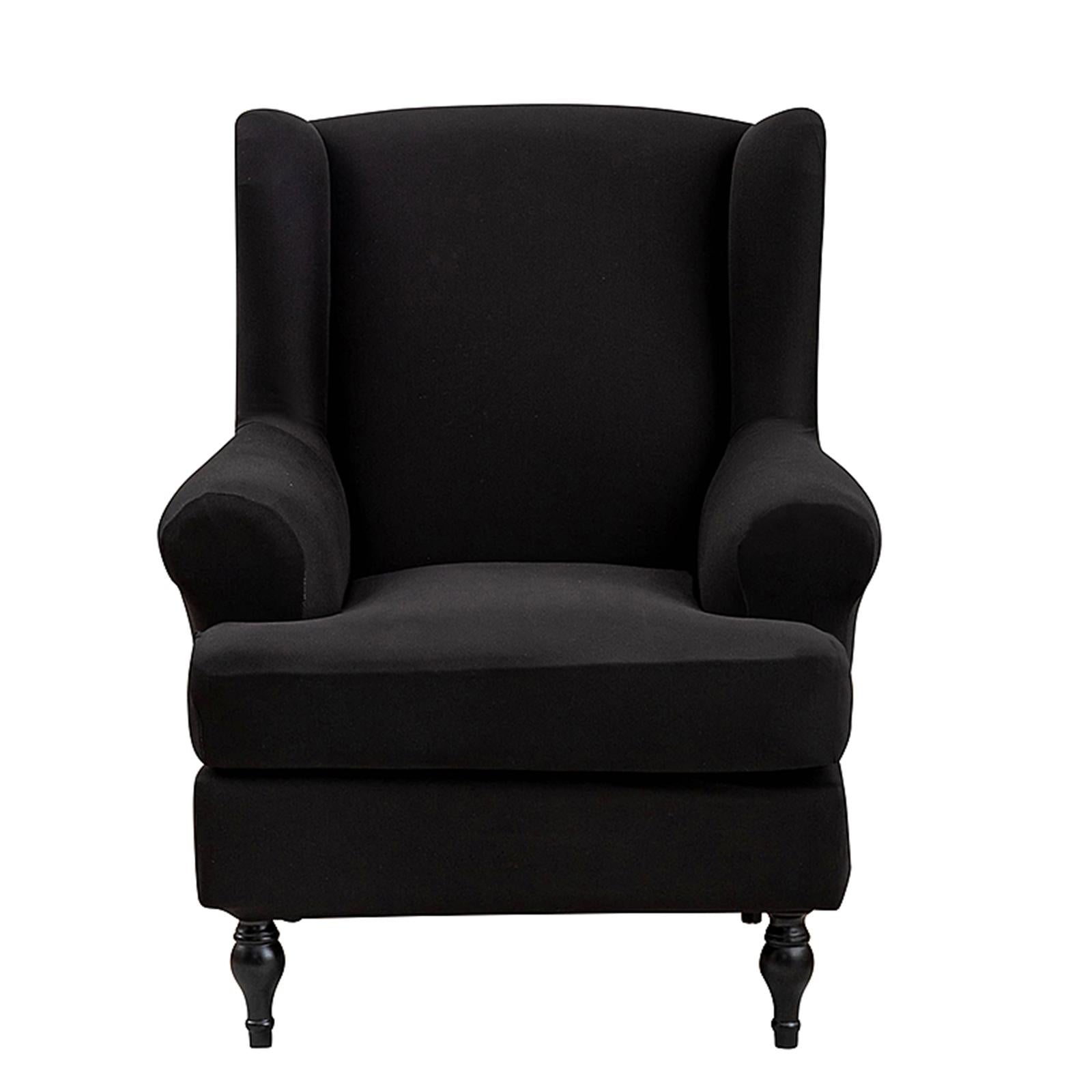All-Inclusive Chair Cover Stretchable Accessories for Banquet Kitchen Home Black