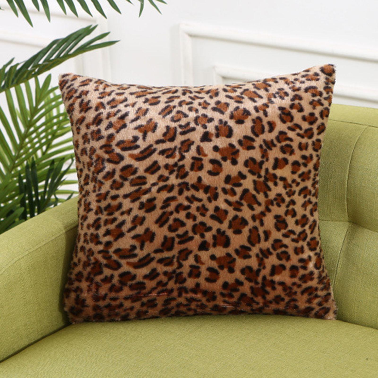 3x17x17inch Square Throw Pillow Cover Pillow Covers for Home Car Dark Brown
