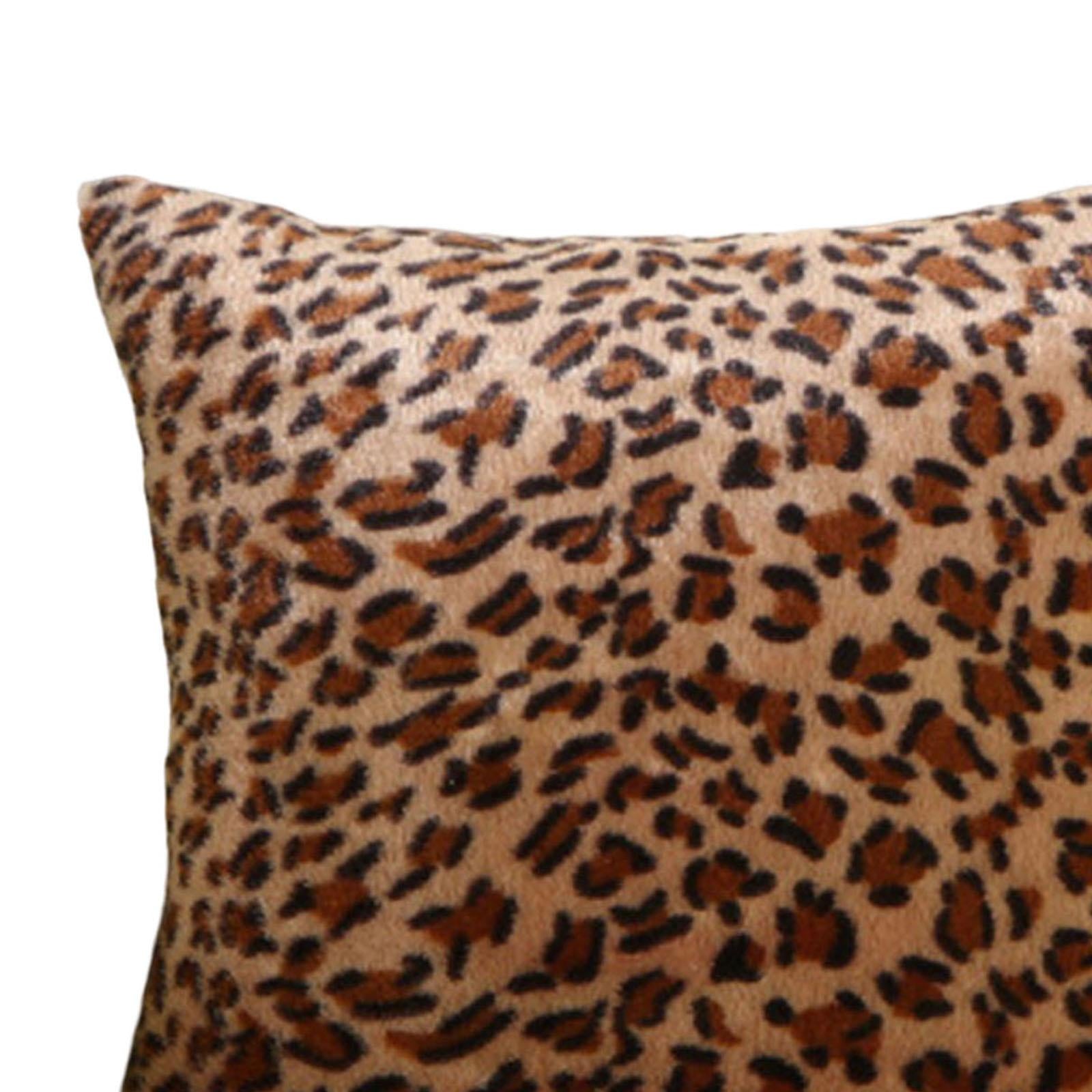 4x17x17inch Square Throw Pillow Cover Pillow Covers for Home Car Dark Brown