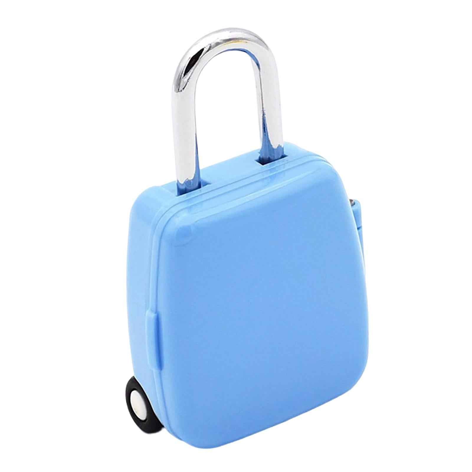 Keyless Combination Padlock Code Lock for Gym School Locker Toolbox Blue