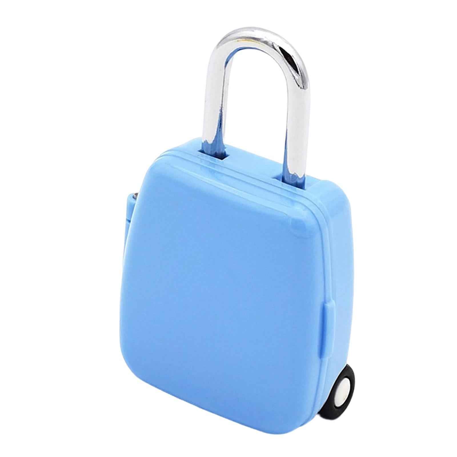 Keyless Combination Padlock Code Lock for Gym School Locker Toolbox Blue