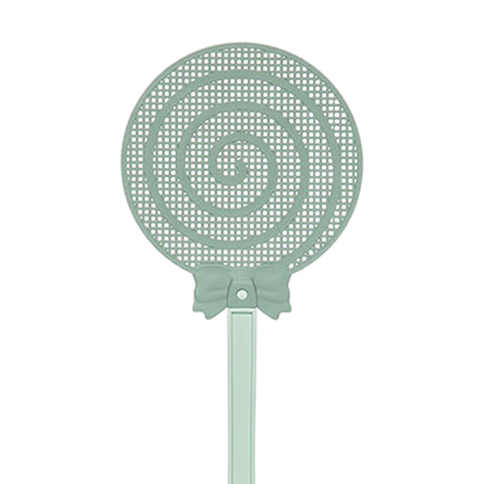 4xHeavy Duty Fly Swatter Manual Fly Swatter for Indoor Classroom Outdoor Green