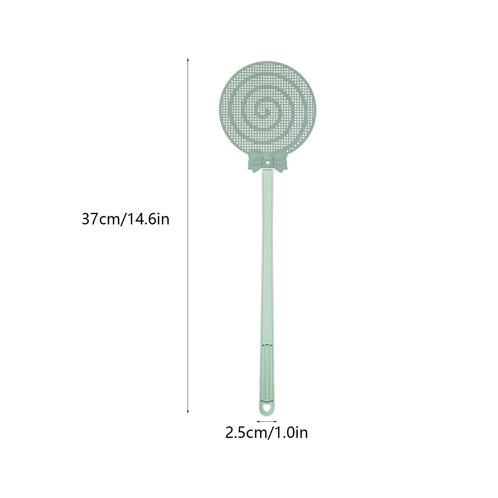 3xHeavy Duty Fly Swatter Manual Fly Swatter for Indoor Classroom Outdoor Green