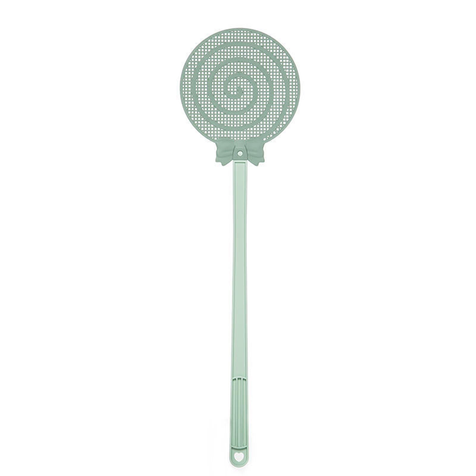 4xHeavy Duty Fly Swatter Manual Fly Swatter for Indoor Classroom Outdoor Green