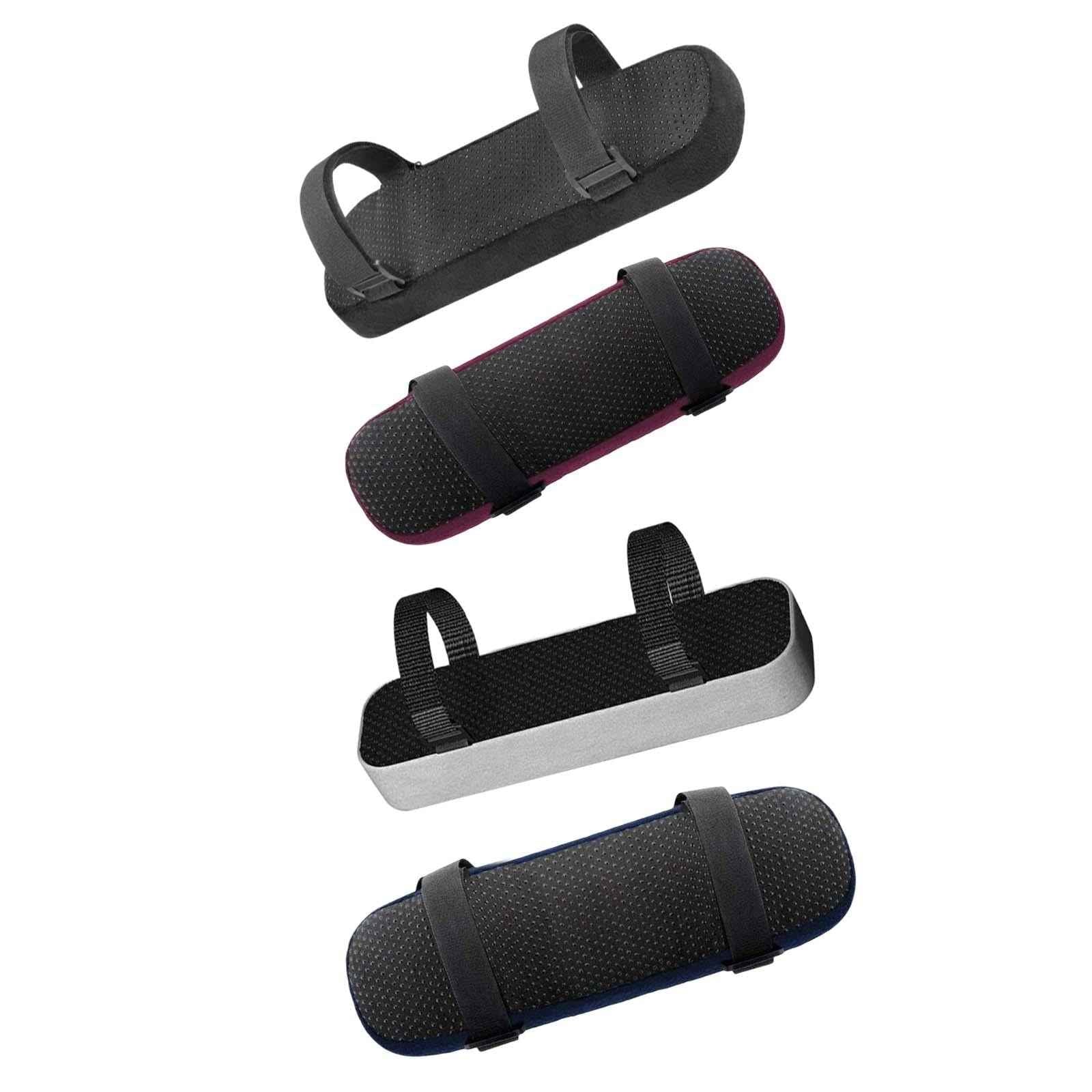Memory Foam Armrest Cushions Washable for Wheelchair Home Office Chair