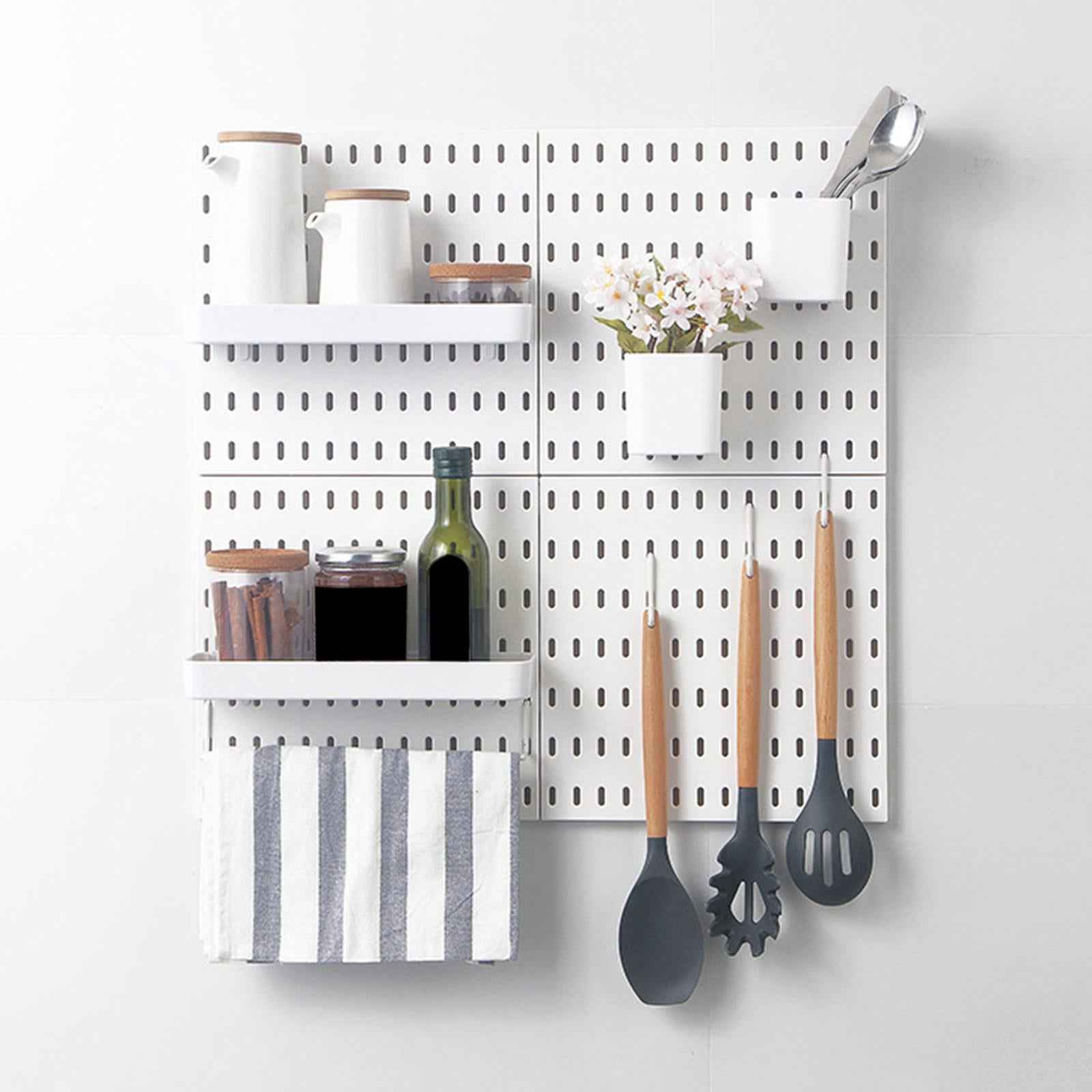 Pegboard Various Tools Easy Installation DIY for Office Garage Bathroom Storage Case