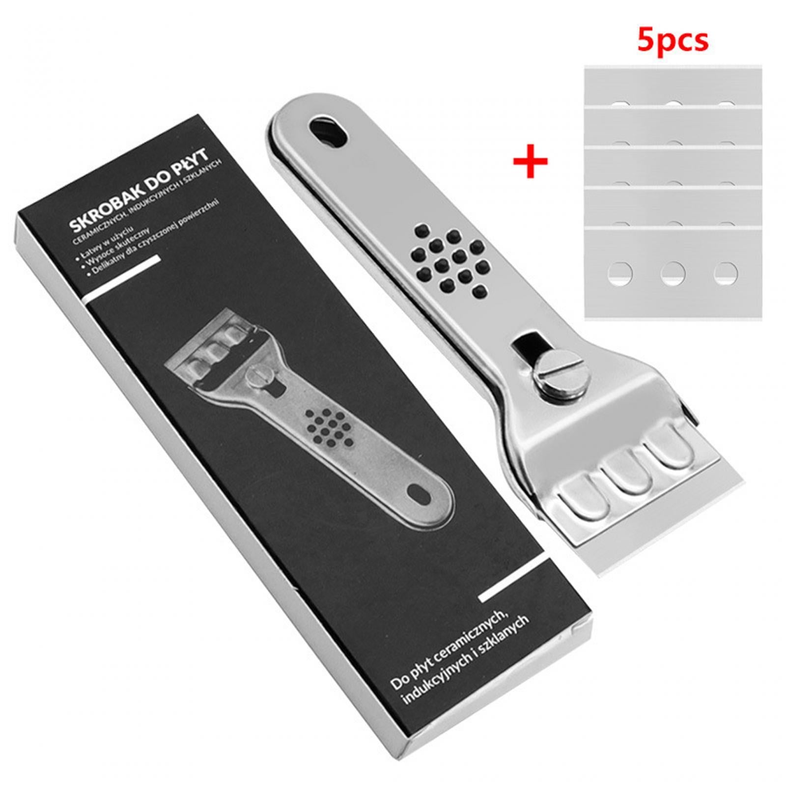 4xFloor Scraper with Blade Tool Window Scraper for Removing Wall Tile