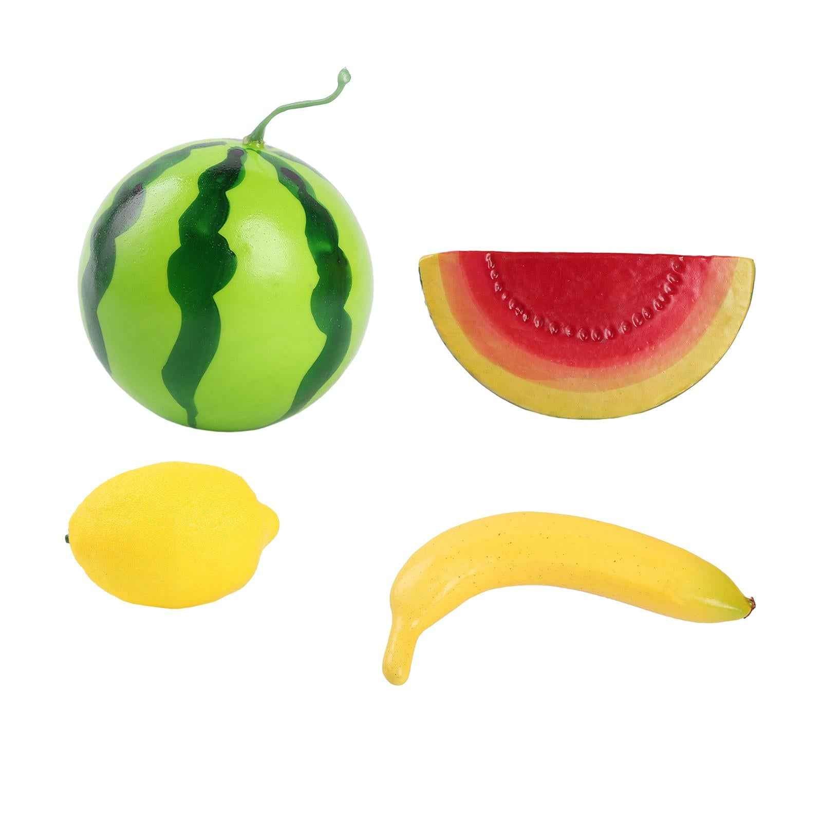 Artificial Fruits Foam Realistic Fruit for House Storefront Harvest Festival Banana Model