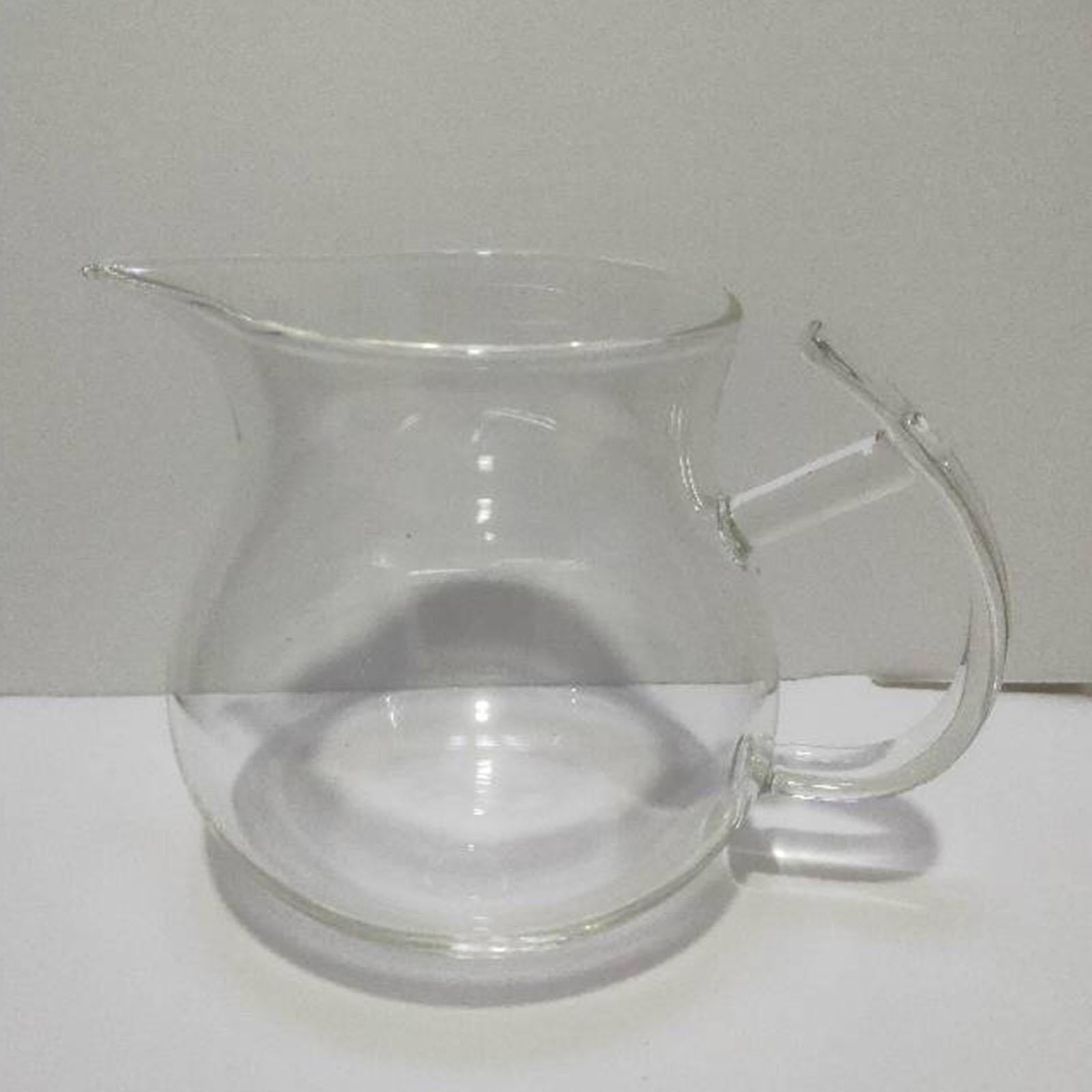 6xSmall Sauce Cup Serving Pitcher Transparent Milk Pourer for Milk Syrup Latte