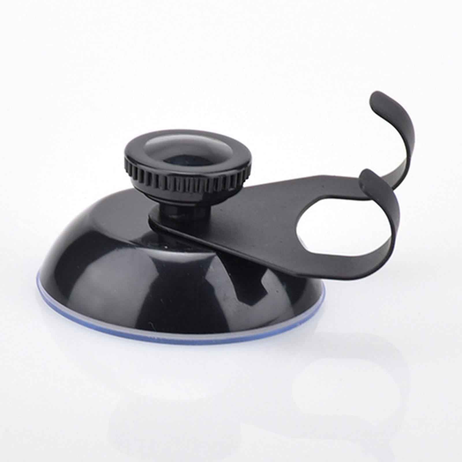 Suction Cup Hook Small Wreath Hanger for Bathroom Glass Window Door Restroom Black
