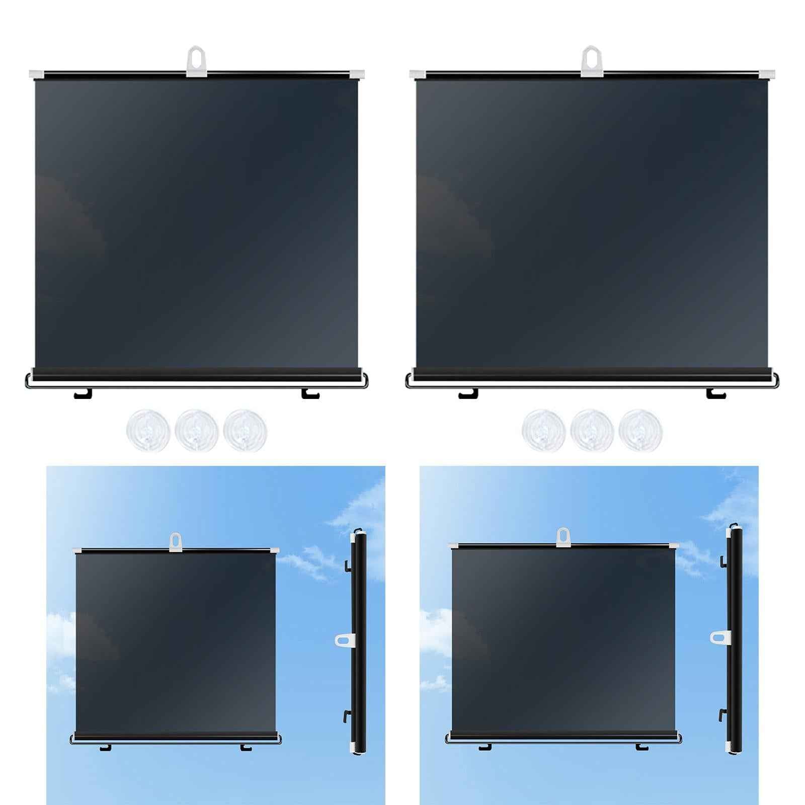 Car Retractable Windshield Sun Shade Multifunctional Car Sun Visor Protector 40cmx60cm