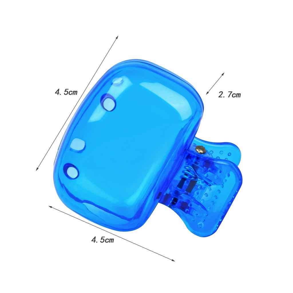 Toothbrush Head Cover Portable Travel Camping Holder Brush Cap Case Blue