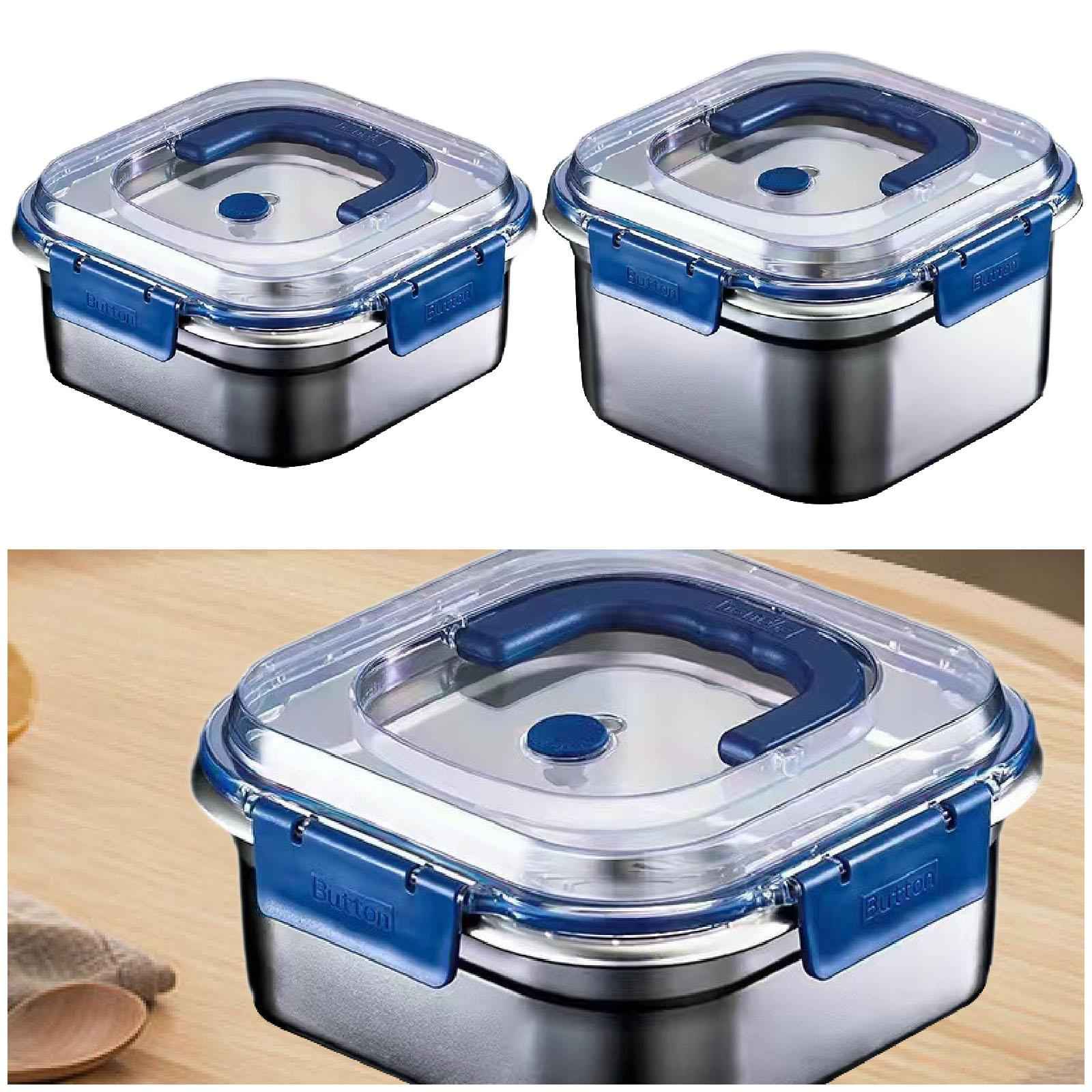 Food Storage Container Sealing Food Lunch Container for Kitchen Work Camping 1800ML