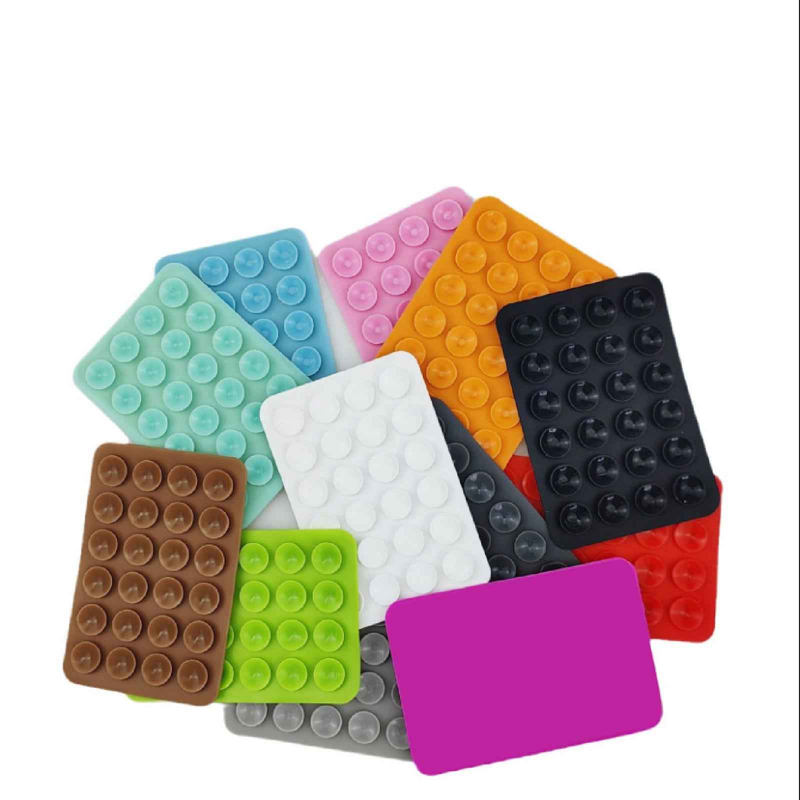 Phone Suction Holder Silicone Phone Case Shower Mount for Selfies and Videos Brown