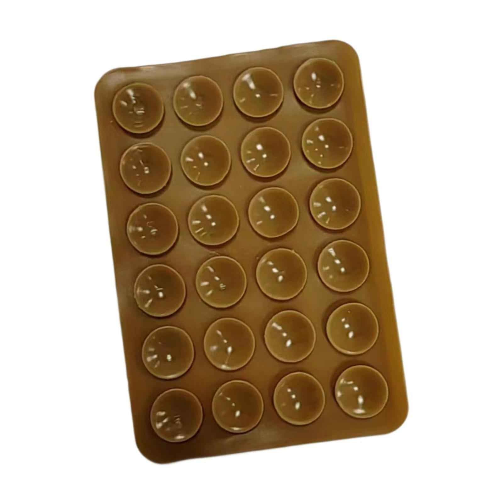 Phone Suction Holder Silicone Phone Case Shower Mount for Selfies and Videos Brown
