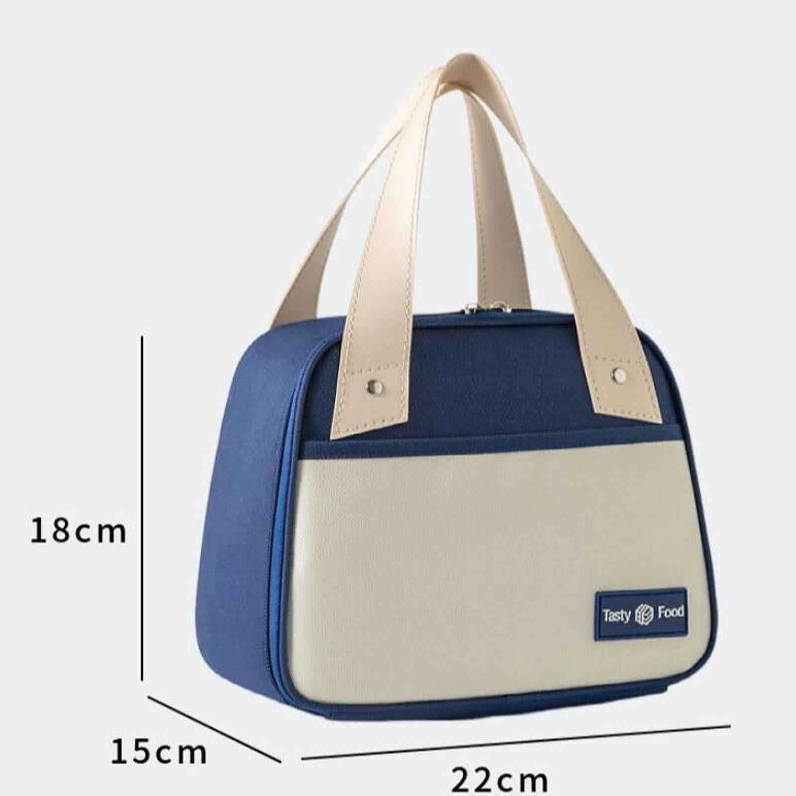 Insulated Cooler Bag Portable Cooler Tote Bag for Camping Work Beach Outings Pink