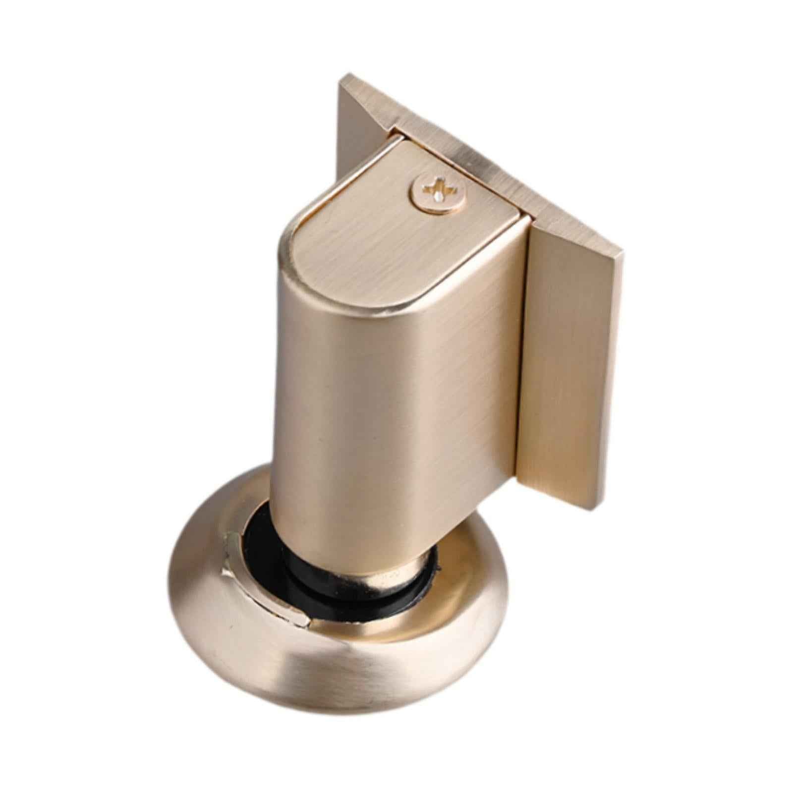Magnetic Door Stopper Direct Mounting for Home Office Bedroom Wall Protector Gold